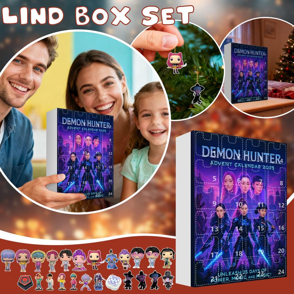 2D, 24ks Kresli zábavné Vánoce Dětský dárek, Odpočítávací kalendář