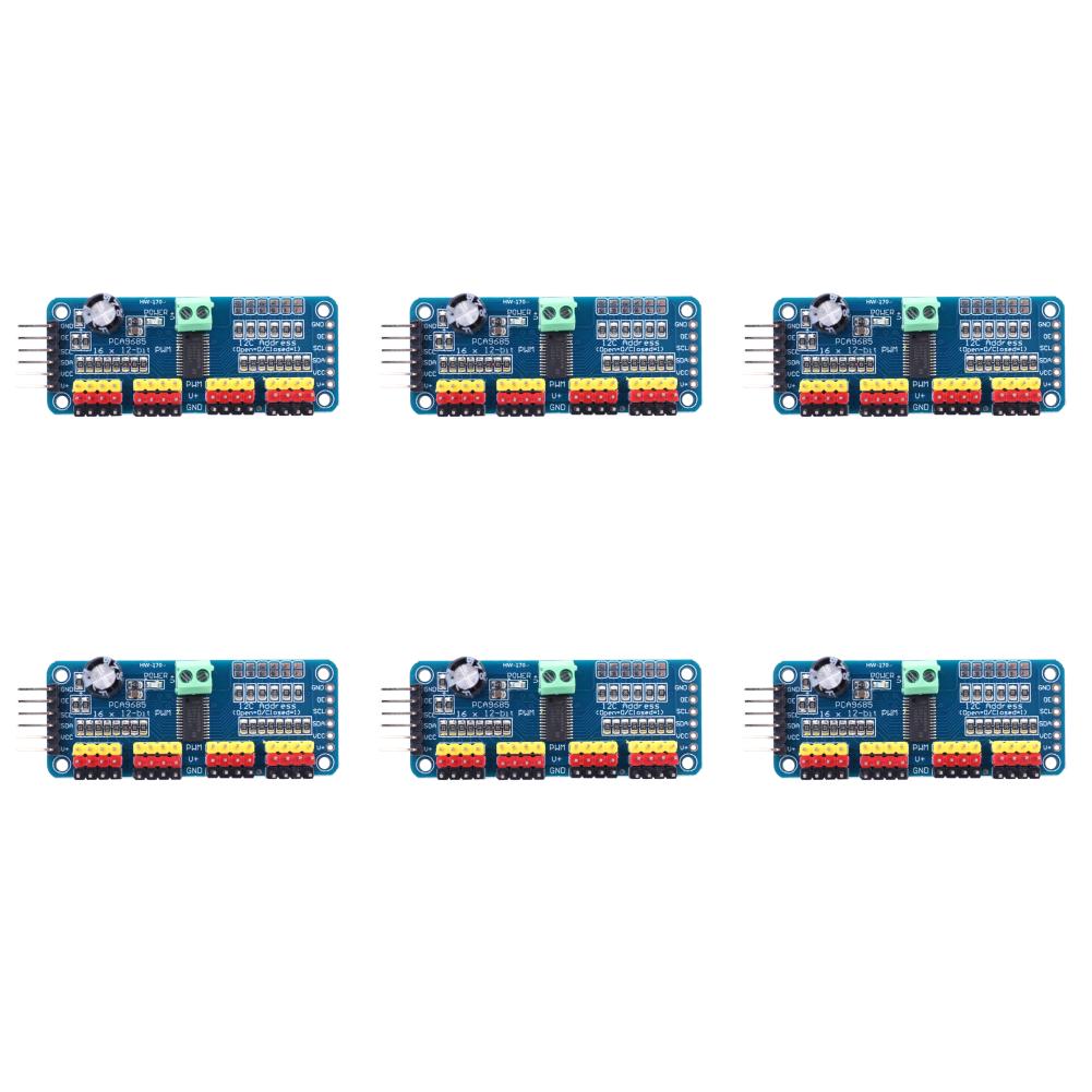 PCA9685 Driver Module IIC Interface 16 Channel 12-Bit PWM Servo Motor Driver Board Controller for Arduino Robot/ Raspberry Pi