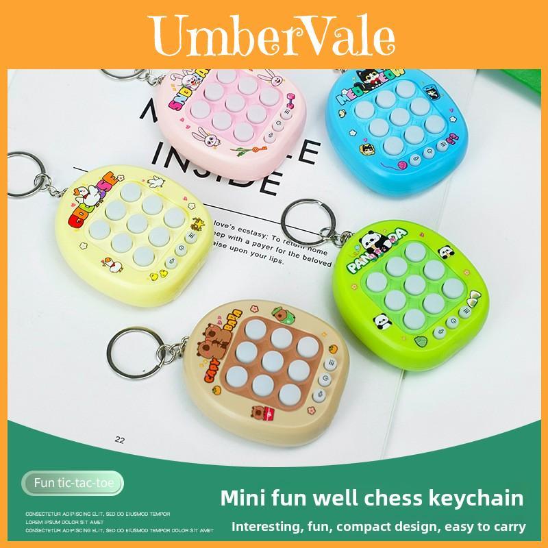 Capybara Elektronische Handheld-Spielekonsole Schlüsselanhänger Mit Batteriestrom Für Kinder Und Erwachsene