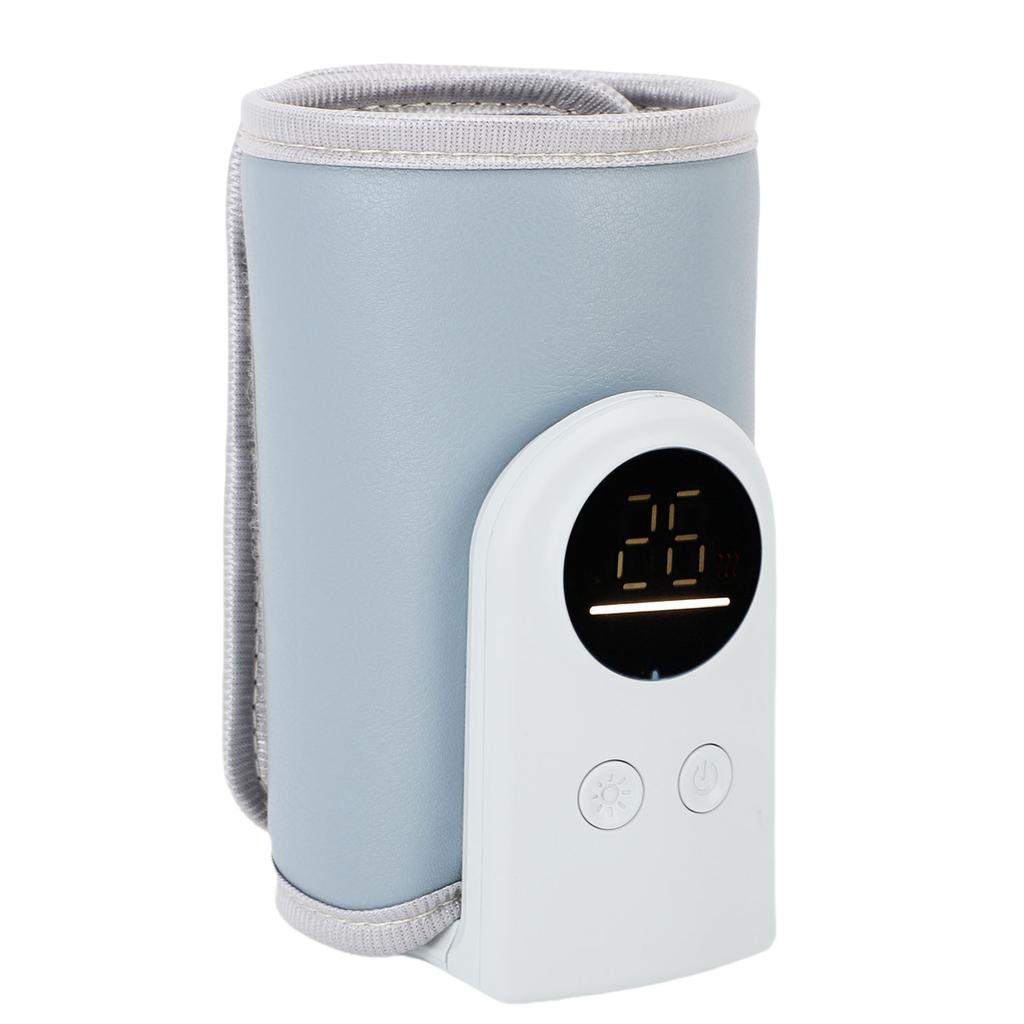 Tragbarer Flaschenwärmer Baby USB-betrieben Einstellbare konstante Temperatur 18W Schnelles Aufheizen Universal