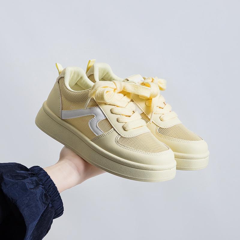 Global summer mesh breathable new niche lightweight design casual board shoes