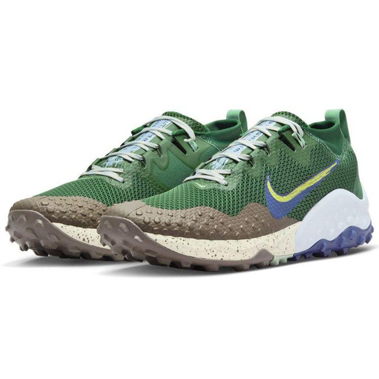 Nike Wildhorse 7 Gorge Groen Heren Sneakers Celestine-Blauw Emaille-Groen Diep-Koningsblauw CZ1856-303