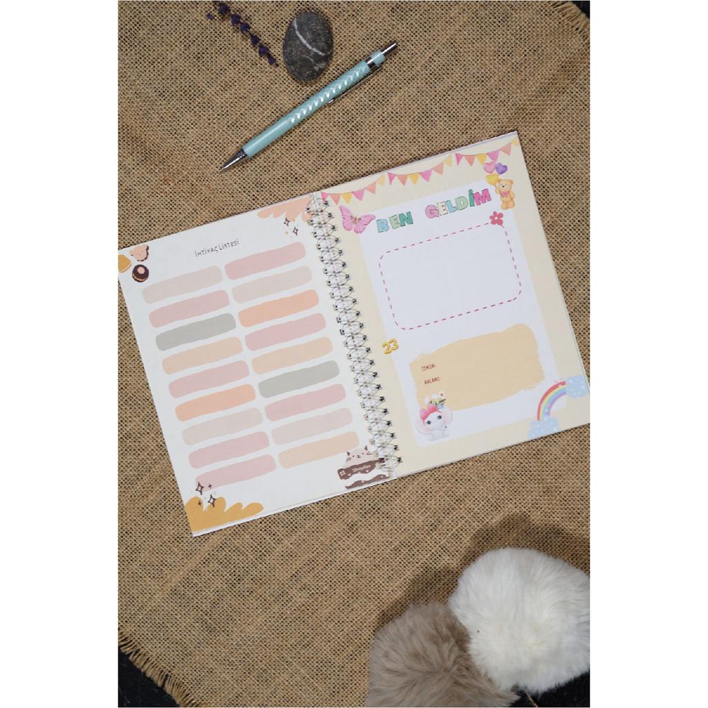 Schwangerschafts- und Mutter-Baby-Tagebuch: Sammeln Sie Erinnerungen, schaffen Sie Erinnerungen, die ein Leben lang halten