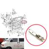 BDP27 Left Side Rear Sliding Door Middle Roller Guide Hinge 701843335A for VW Transporter T4 Caravelle 1990-2003 UK PASSENGER