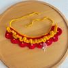 New Year Neckwear: Pet Gaiter & Scarf for Cats & Dogs - Festive Knit Collar for Chinese New Year