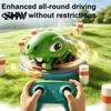 Interactive Electronic Snake Toy RC Magnetic Game Toy, Electric Remote Control Eating Itself Parent-Child Competitive Race Car for Boys Girls