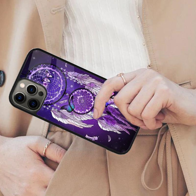 Fantasy Feather Dreamcatcher Magnetic Phone Case For APPLE iPhone 17 Air 16 14 13 12 Pro Max 15 Plus Wireless With MagSafe Cover