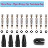 Bicycle Presta Valve Core Brass FV Nozzle Replacement MTB Road Bike Tubeless Core Remover Tool Alloy Tire Valve Caps Optional Valve Stems 1