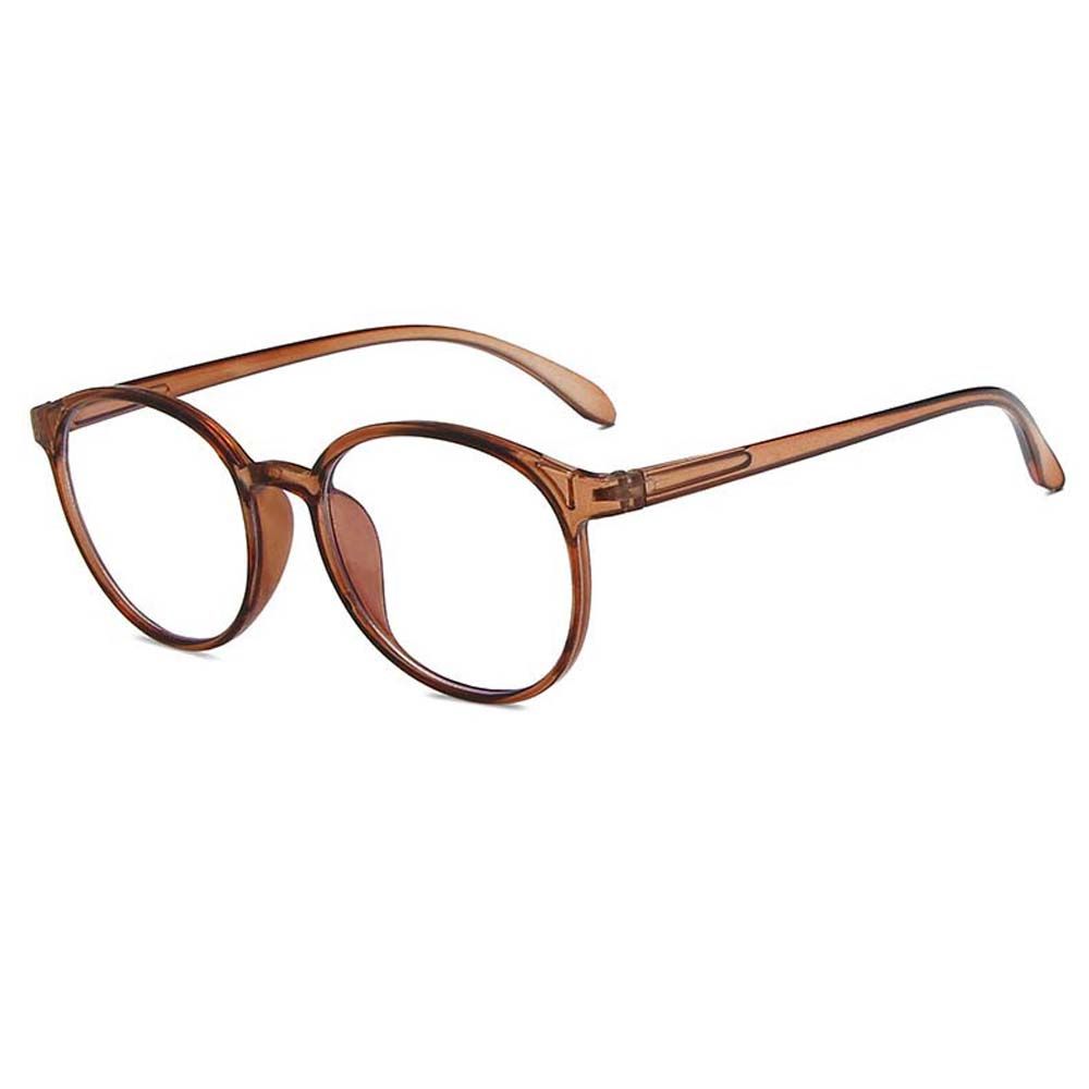 Black Women Eyeglasses Anti Blue Light Glasses Round Frame Eyeglasses Korean Style Computer Eyewear