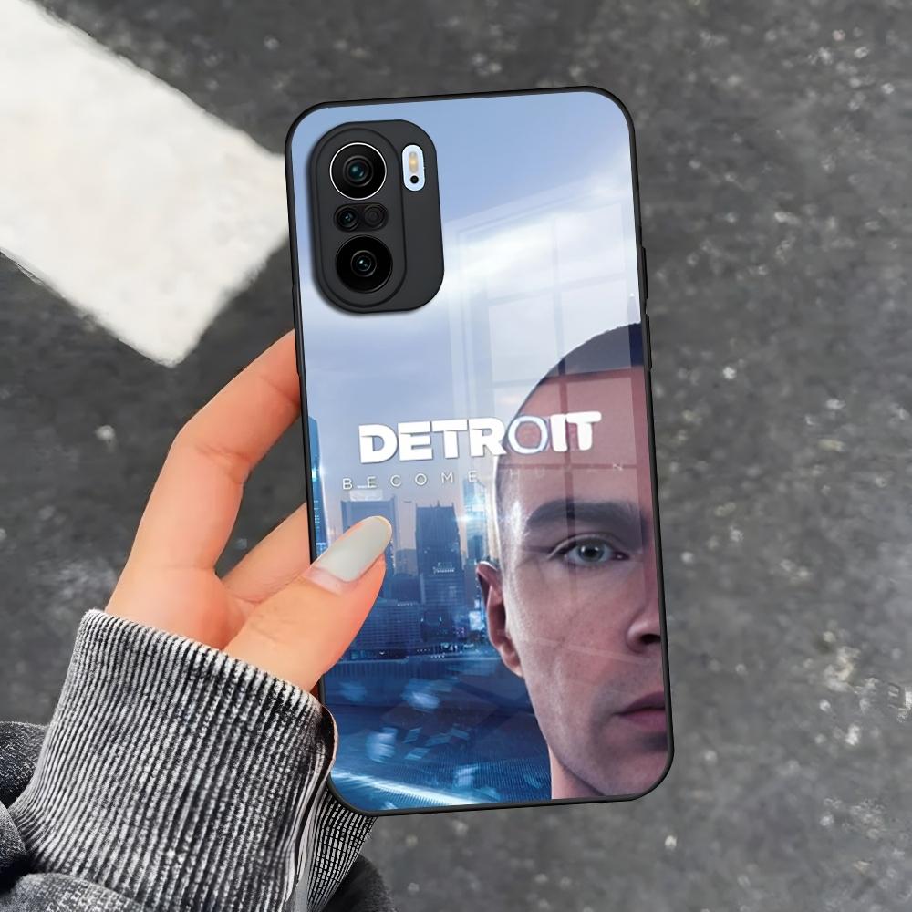 Game Detroit Become Human Phone Case for Xiaomi 15 14 13 12 X Redmi Note 10 Mi 11 S Lite T Pro Ultra Glass Cover