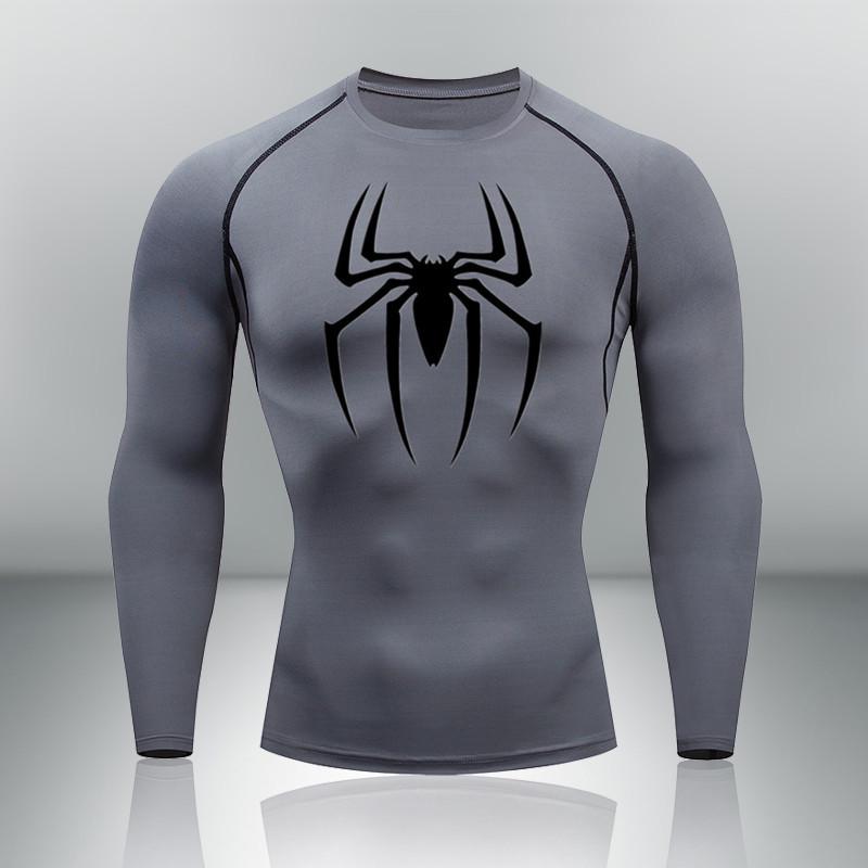 

Men s Quick-Dry Long Sleeve Sports Base Layer Shirt Large