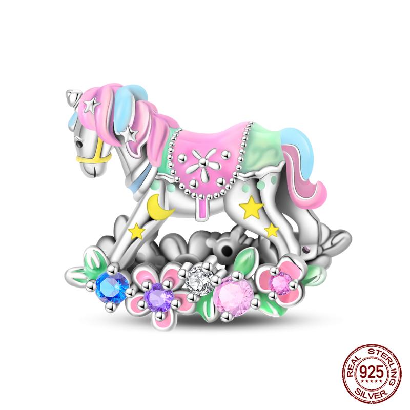 Copper Fashion Holiday Beach Watermelon Green Pear Charms Beads For 3Mm Bracelet Diy Fine Jewelry Gift Making