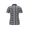 ANEW GOLF Women Sm Logo Pattern Short T-Shirt_Bk