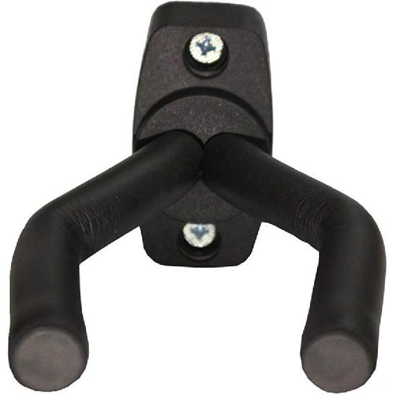 Guitar Hanger Hook Holder Wall Mount Display Acoustic Guitar Stand Ukulele Bass Mandolin Banjo Wall Mounts Hangers Black (1, 8)