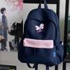Schoolbag new fresh and sweet plaid backpack junior high school students casual simple light commuting versatile large capacity backpack