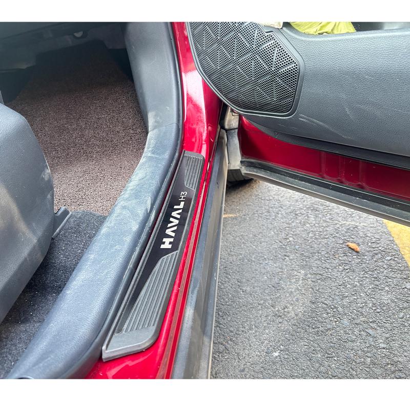 For Haval H3 2024 Car Accessories Door Sill Scuff Plate Pedal Protector Trim Auto Threshold Exterior Decoration Stickers