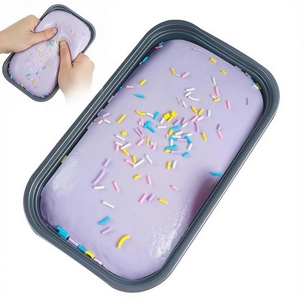 Realistic Cream Box Cake Squishy Toy Slow Rising Slow Rising Toy Fidget Toy  Calming Sensory
