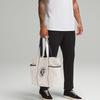 Lululemon Bolsa Tote de Ombro de Lona Casual Fashion com Múltiplos Bolsos Diária de 20L Unissex Cor Preto Natural LU9BN2S-11185
