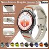 22mm Twill Texture Silicone Strap For Huawei GT 7 46mm Waterproof Sweat‑Proof Silicone Strap For Huawei Runner 1 2 GT 6 Pro 46MM