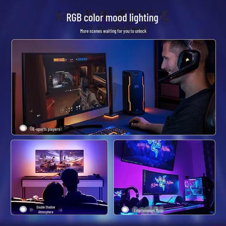 USB 5V LED Strip 5050RGB Waterproof Bluetooth Mood Light with 24-Key Remote