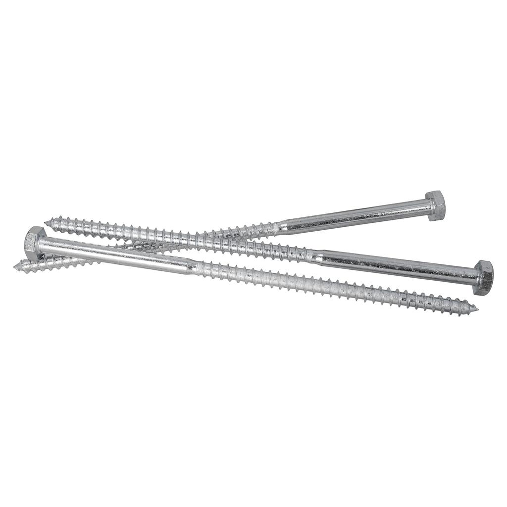 Wood Screw With Key, Galvanized 82501 8*240Mm - 501 8*240Zn