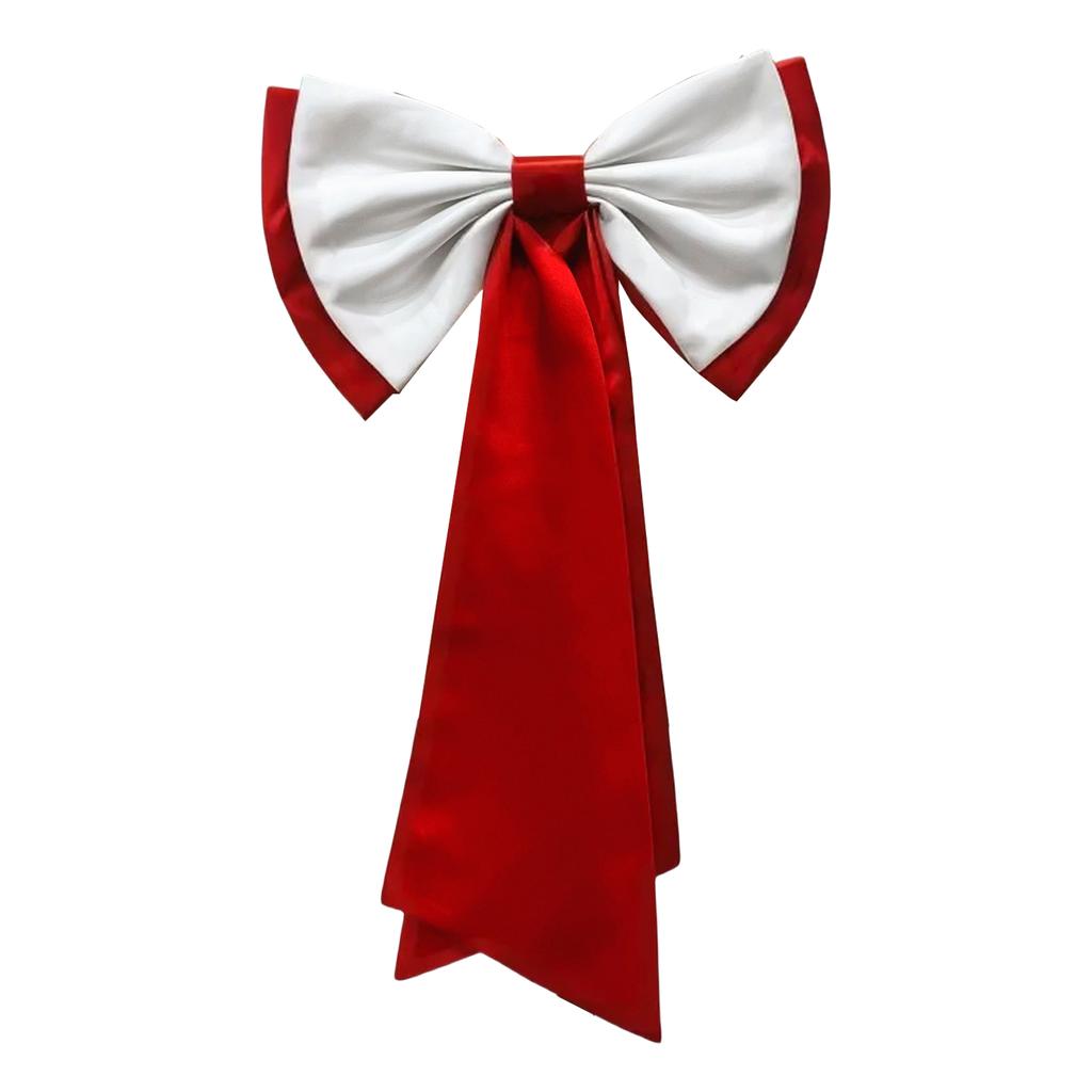 Elegant Satin Wedding Dress Bowknot Lightweight Detachable Bow Waist Decoration for Stage Performance and Cosplay