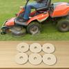 Six fiber blade gaskets replacement for lawn mower parts compatible with models 421200 For 285955 285959 285960