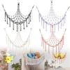 Hammock Toy Kids Cuddly Soft Doll Storage Triangle Mesh Net Bedroom Decoration