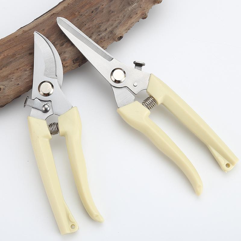 Gartenschere, Gartenschere, Gartengeräte, Gartenschere für Blumensträucher, Rosen- und Obstbaumschere, Bypass-Handschere