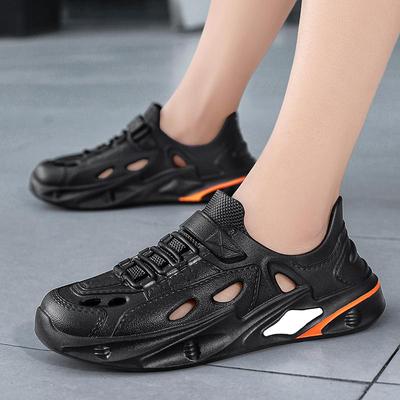 Herren Sandalen Neu Große Größe EVA Plateau Pantoletten Herren Ausgehöhlt Mode Lässige Sneaker Herren Sandalen Strandschuhe Slides