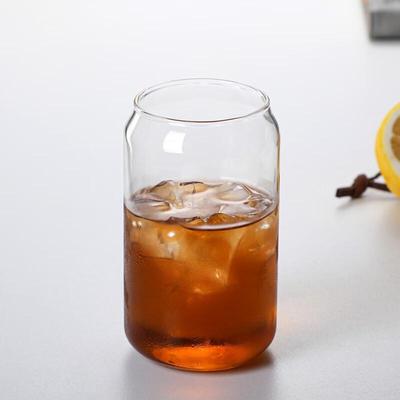 Minimalist Borosilicate Glass Coke Cup Set