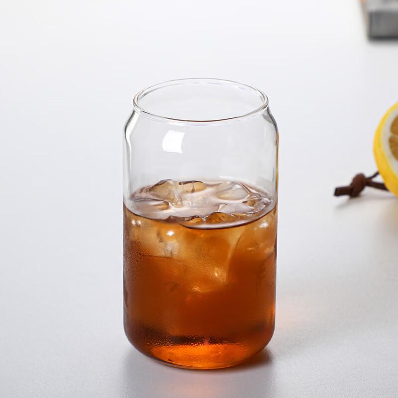 Minimalist Borosilicate Glass Coke Cup Set