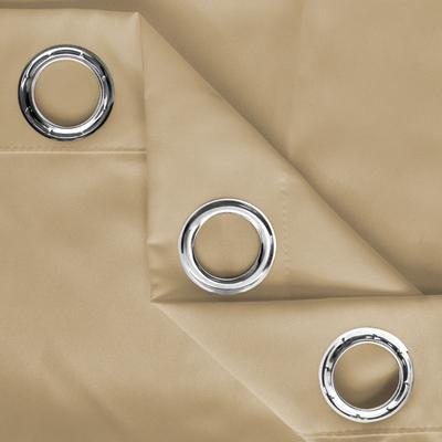 1pc Aterproof and Sunproof Outdoor Curtains for Gazebo, Patio and Deck, Blackout Curtains