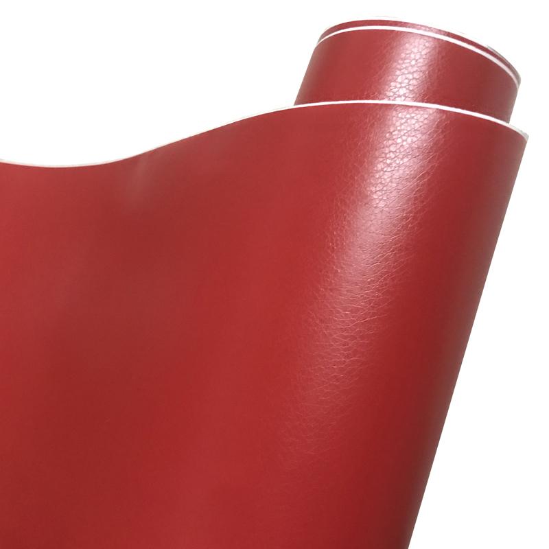 Premium Black Leather Pattern PVC Adhesive Vinyl Film Stickers For Auto Car Body Internal Decoration Vinyl Wrap Car Leather