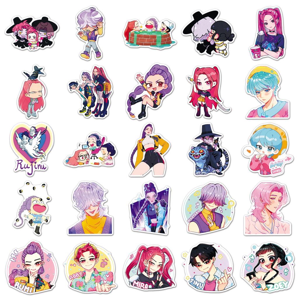 50 Stickers Koreansinger BLACKPINKwaterproof Decoration DIY Mobile Phone Computerstickers