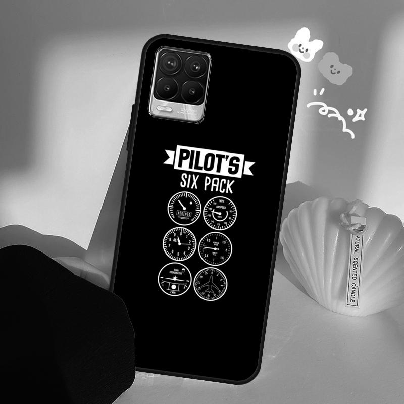 

Aviation Aeroplane Pilot Cockpit For Realme 8 9 Pro Plus GT Neo 2 GT Master 9i 8i Phone Case For OnePlus 9 10 Pro 9R Nord2 Realme 9Pro Plus