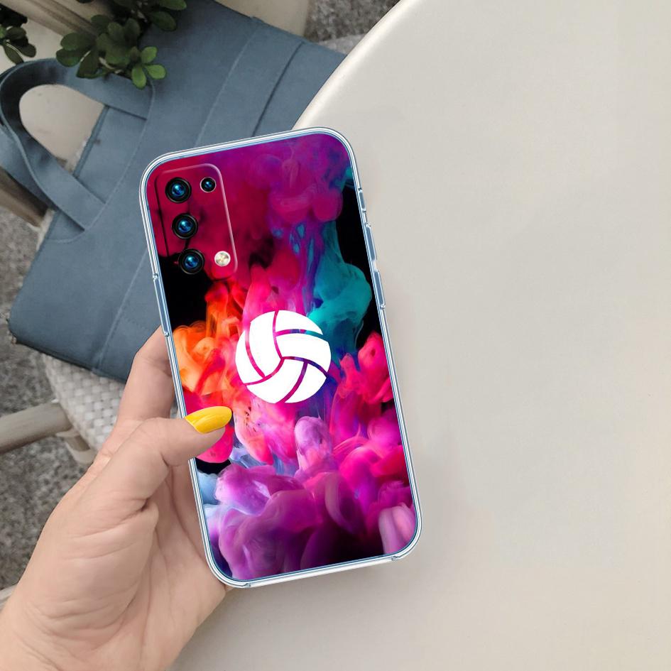 PP63 Volleyball Sport Play Phone Case for LG K22 K30 K40 K40S K41 K42 K50 K50S K51 K51S K52 K61 K62 K71 K92 Q60 Q61 V40 V50 V60