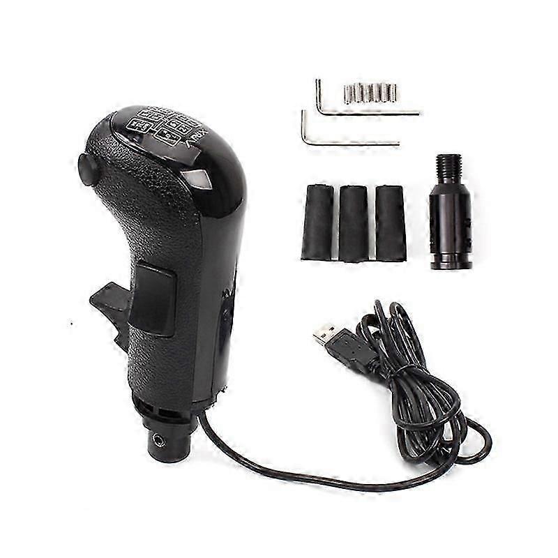 PC USB High Low Gear Simulator Shifter Knob for G29 G27 G25 TH8A USB Gearshift Knob for ETS2 HB043