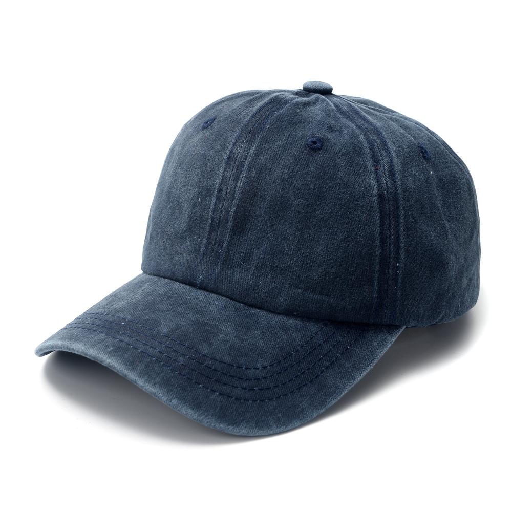 Cotton Baseball Cap Washed Cloth Men Women Snapback Hat Vintage Hip Hop Fitted Caps Solid Color Dad Bone Casquette