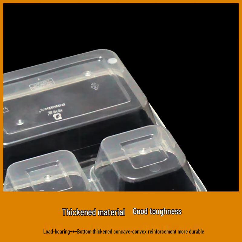 New Chinese Style Executive 4-Compartment Disposable Meal Box