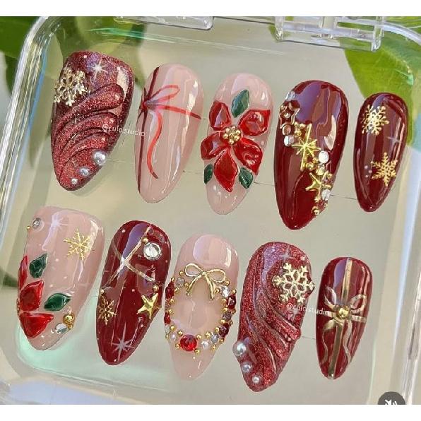 30pcs Thanksgiving Press on Nails Round Head Fake Nails Fall Cute Turkey Leave False Nail Short Glue on Nails with Colored Turkey Design Glossy