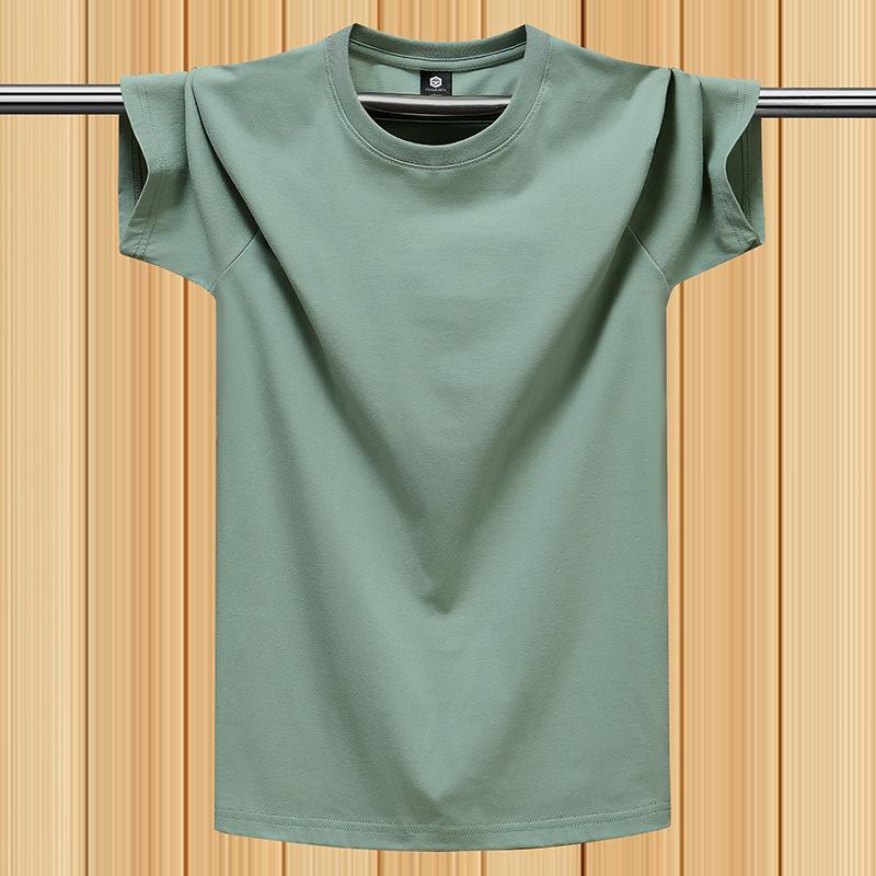 2025 Spring/Summer Men's Cotton Loose Fit Short Sleeve T-Shirt