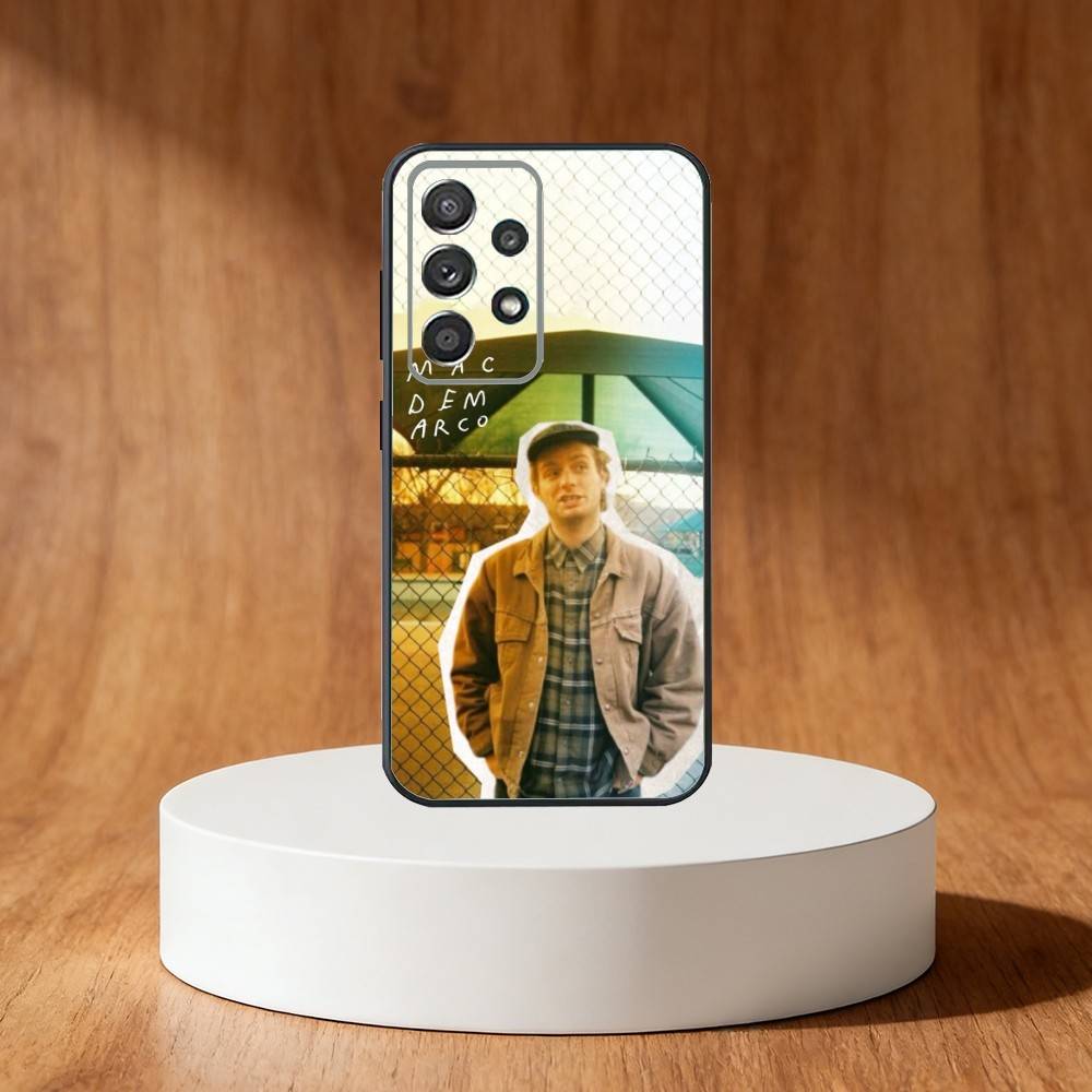 

Mac D-DeMarco Singer Phone Case For Samsung S25,S24,S21,S22,S23,S30,Ultra,S20,Plus,Fe,Note,10,9,5G Black Cover Samsung S25Plus
