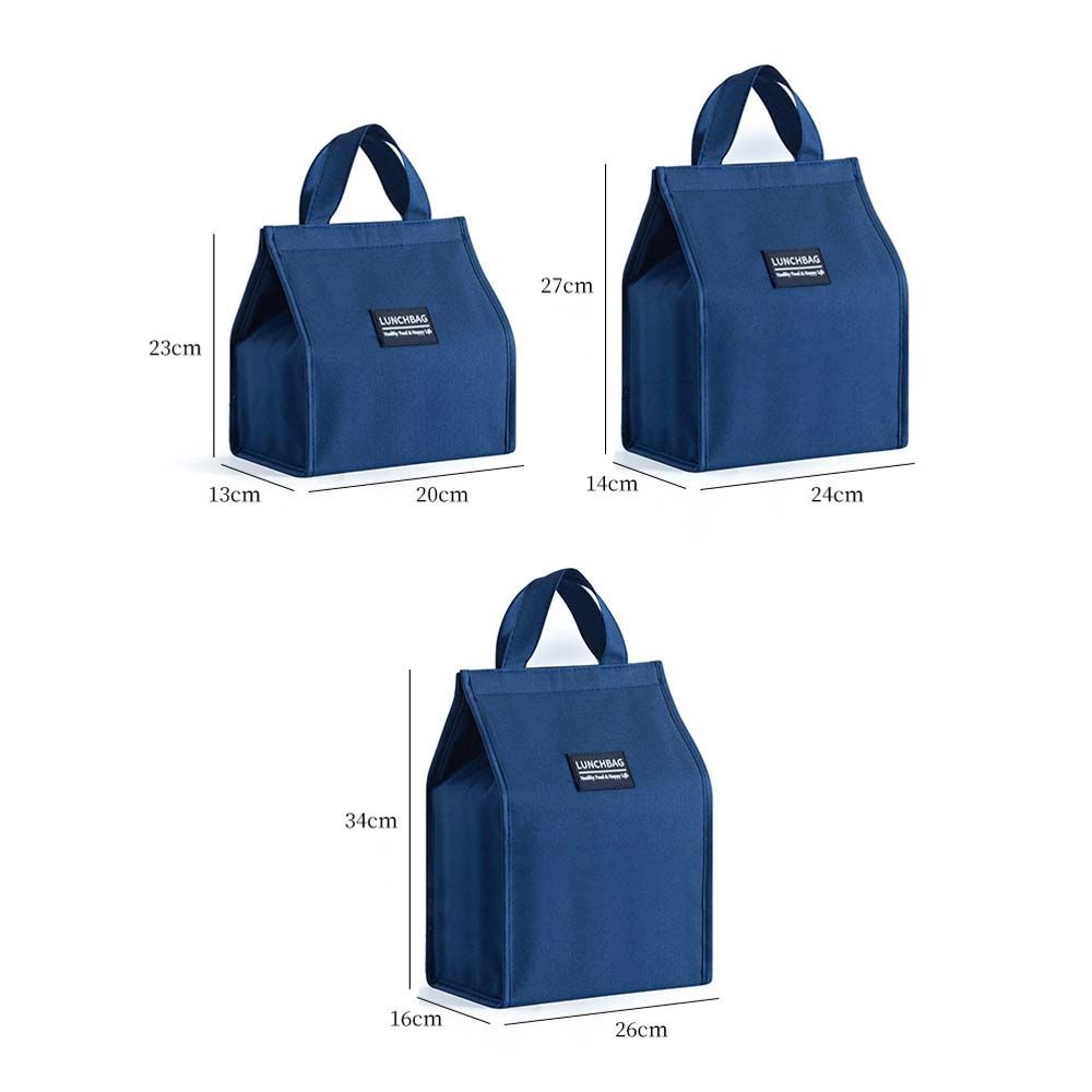 Bag Food Drink Cooler Bag Outdoor Grocery Bag Lunch Organizer Lunch Bag Canvas Handbag Lunch Box