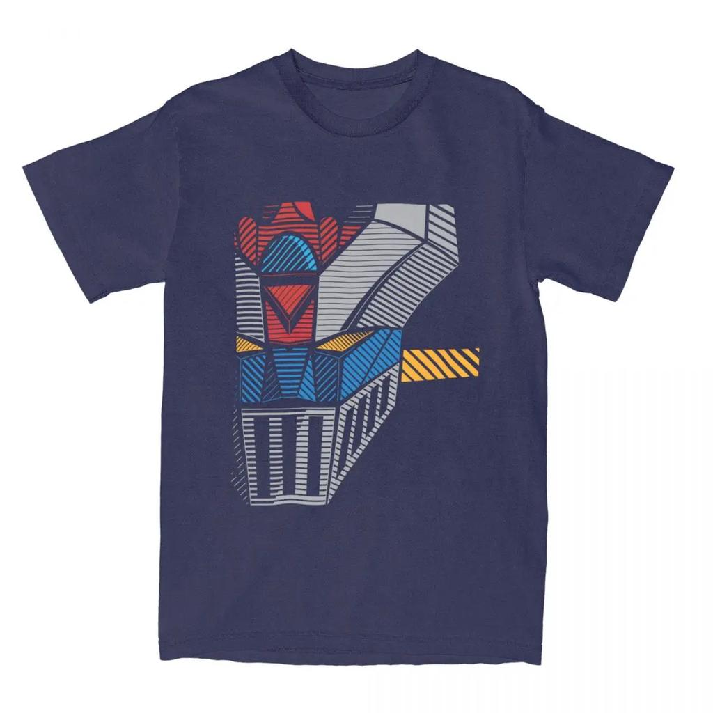 Summer Men Women UFO Robot Grendizer Great Shirt Outfit Robots Cartoon Gaiking  T-shirt Clothing Awesome Tees