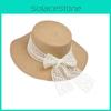 French Country Style Sun Hat With Wide Brim For Summer Beach Vacation Sun Protection