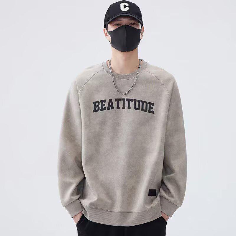 2025 Men s Trendy American Style Heavyweight Hoodie - Versatile Loose Fit for Spring, Autumn, and Winter 2XL