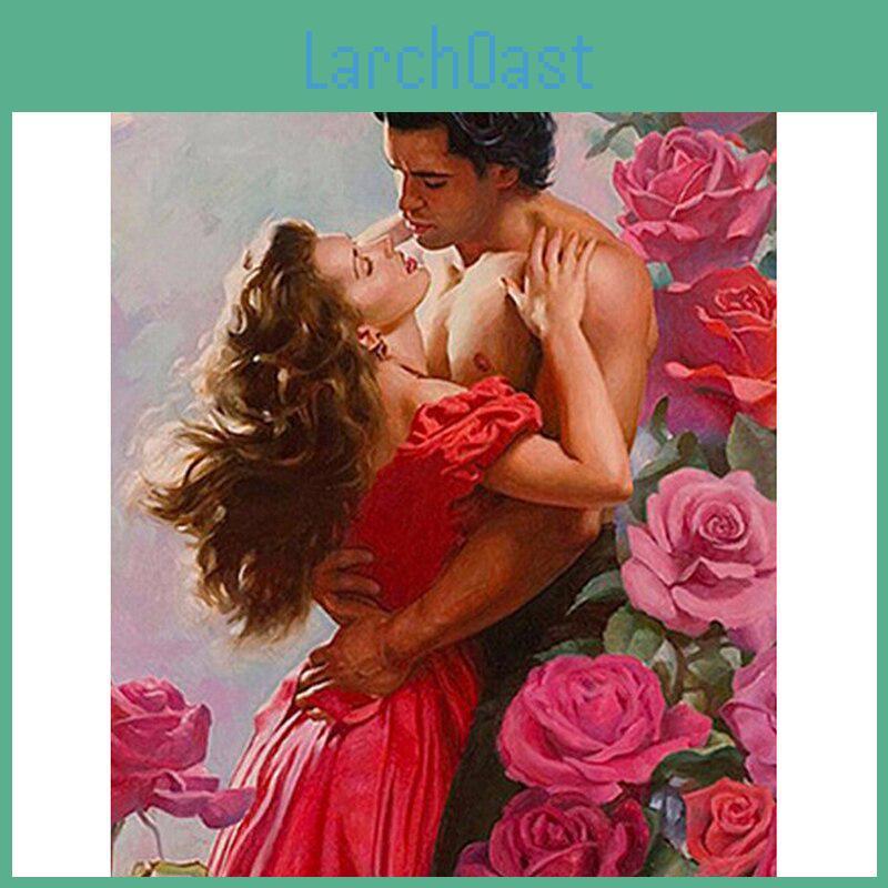 And "dancing Embroidery Diamond Lovers Poeny" Cross Stitch Diamond Mosaic Diamond Rubiks Rhinestone