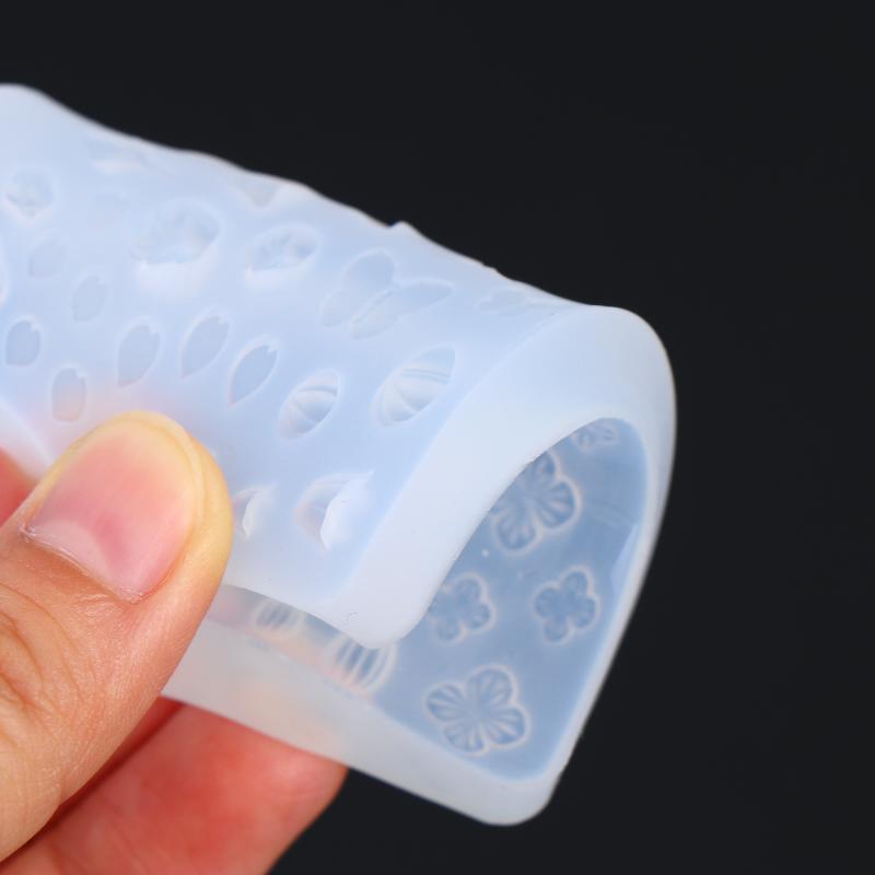 1 Stück Silikon 3D-Nagelkunstform mit verschiedenen Blumen-, Blatt-, Schmetterlingsdesigns, Antihaftbeschichtet, Wiederverwendbar für Zuhause, DIY-Nagelstudios, Nageldekoration