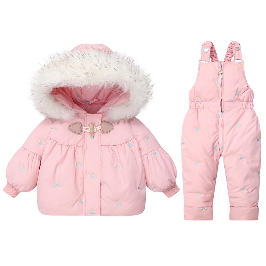 New Style Thickened Children`s Down Bib